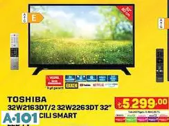 TOSHİBA 32 UYDULU FULL HD SMART LED TV / AKILLI TELEVİZYON